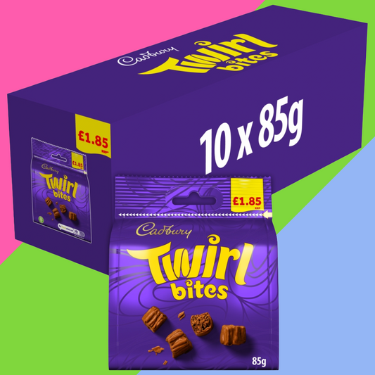 Cadbury Twirl Bites Chocolate Bag 10x85g Bags £1.85 PMP