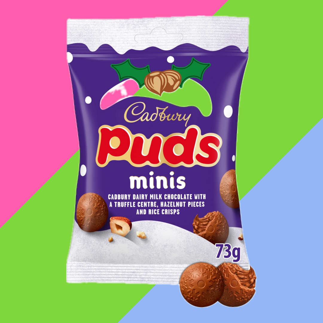 Cadbury Dairy Milk Chocolate Mini Puds Bag 22x73g