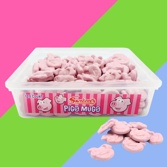 Swizzels Pigs Mugs Tub 1x576g