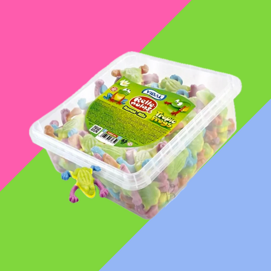 Vidal Jelly Filled Tropical Frogs 75 Count