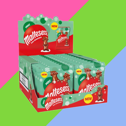 Maltesers Reindeer Chocolate Christmas Mint Mini Treats Bag 24x59g
