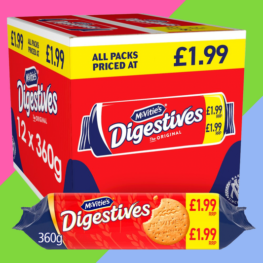 McVitie's Digestives The Original Biscuits 12x360g £1.99 PMP