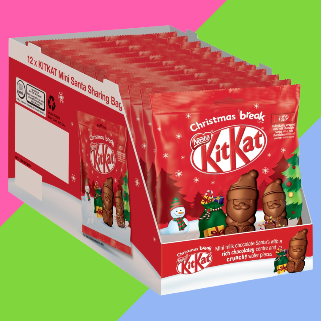 Kit Kat Santa Milk Chocolate Bag 12x55g