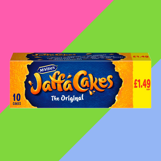 McVitie's Jaffa Cakes Original Chocolate Biscuits 10 Cakes, 12x110g Boxes