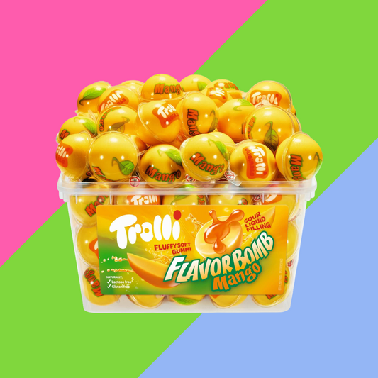 Trolli Mango Flavourbomb 3D Candy 60 Count