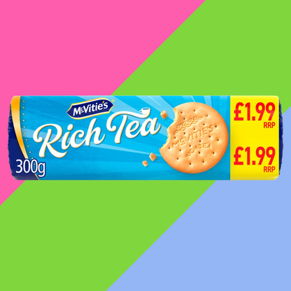 McVitie's Rich Tea Classic Biscuits 12x300g