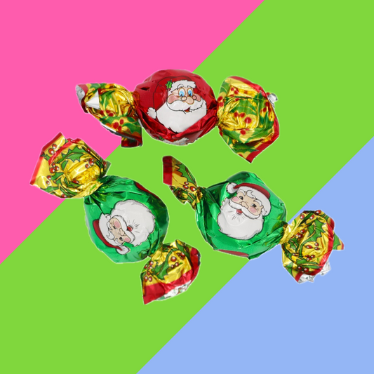 Creme Filled Milk Chocolate Santa Twists 1kg