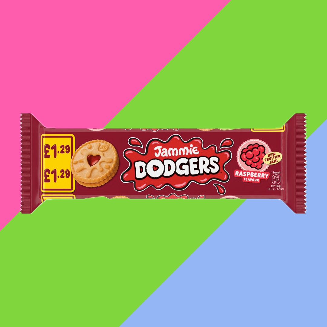 Jammie Dodgers Raspberry Flavour 15x140g