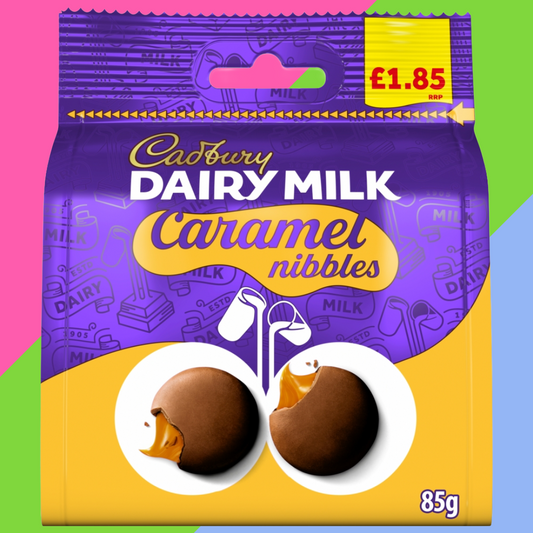 Cadbury Dairy Milk Caramel Nibbles Chocolate Bag £1.85 PMP 10x85g