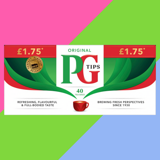 PG Tips 40 Original Tea Bags (116g 6x40bags)