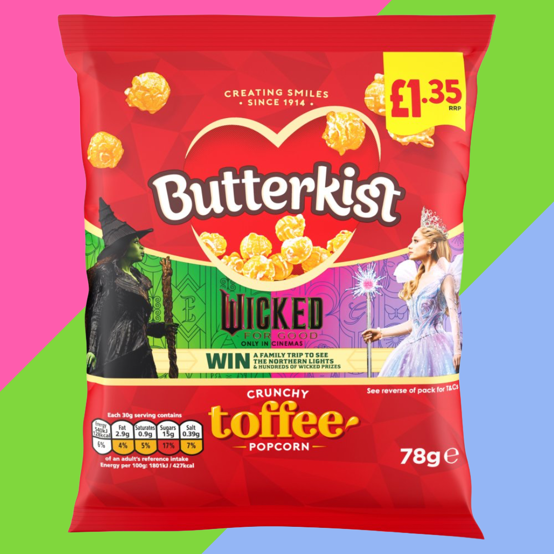 Butterkist Crunchy Toffee Popcorn 15x78g