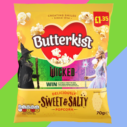 Butterkist Sweet & Salty Popcorn 15x70g