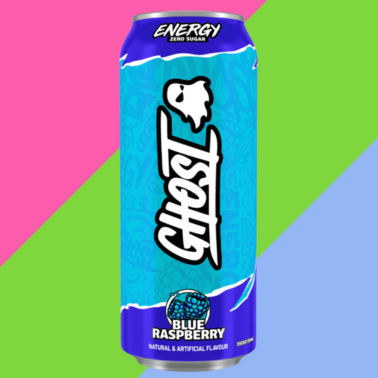 Ghost Energy Blue Raspberry Energy Drink 12x500ml