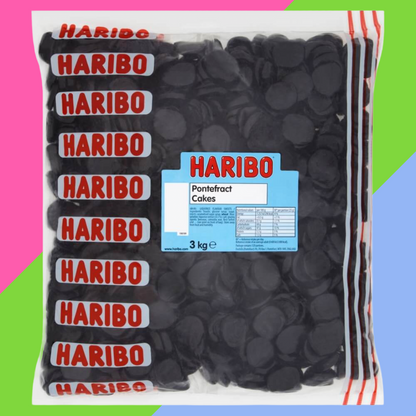 Haribo Pontefract Cakes 3kg