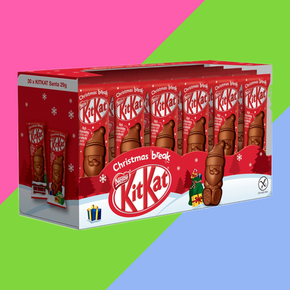 Kit Kat Santa Milk Chocolate Christmas Figure 30x29g