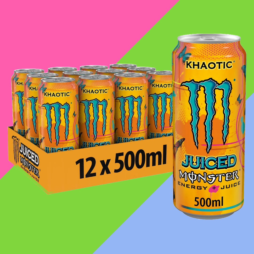 Monster Energy Drink Khaotic 12x500ml PM £1.75