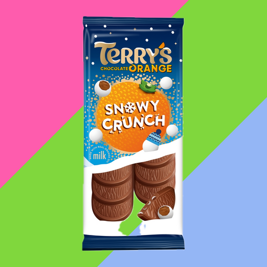 Terry's Chocolate Orange Snowy Crunch Bar 20x90g