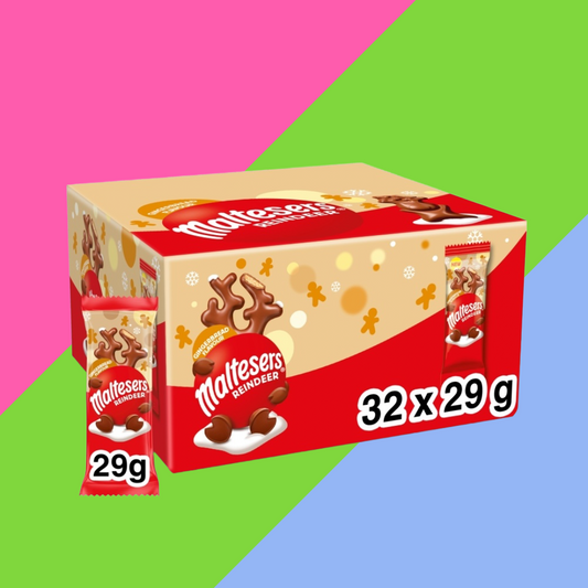 Maltesers Reindeer Gingerbread Chocolate Christmas Treat 32x29g