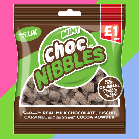 Sweet Dreams Mint Choc Nibbles Bag 12x135g £1 PMP