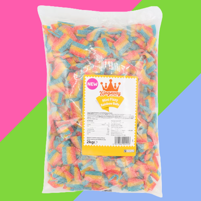 Kingsway Mini Fizzy Rainbow Belts Bag 2kg