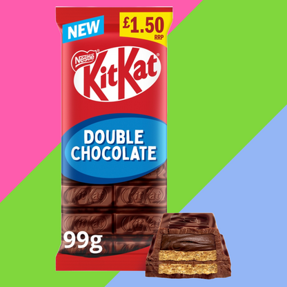 KitKat Double Chocolate Sharing Bar 15x99g PMP £1.50
