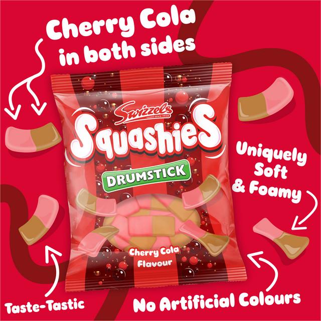 Swizzels Squashies Cherry Cola Flavour 12x120g