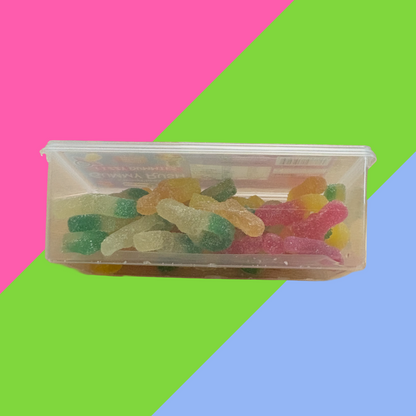 Gummy Rush Halal Candy Tubs 12x200g