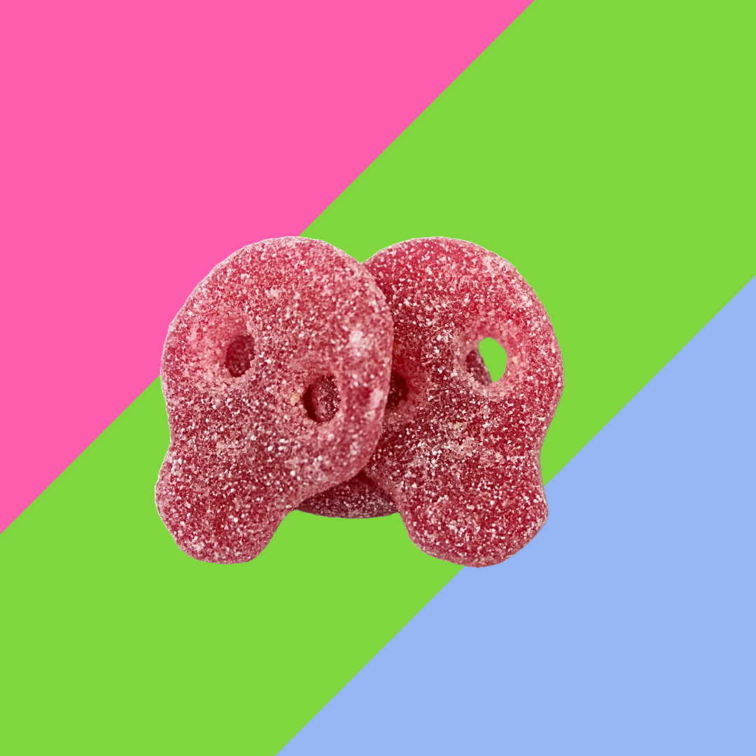 Candycrave Vegan Fizzy Red Skulls 2kg