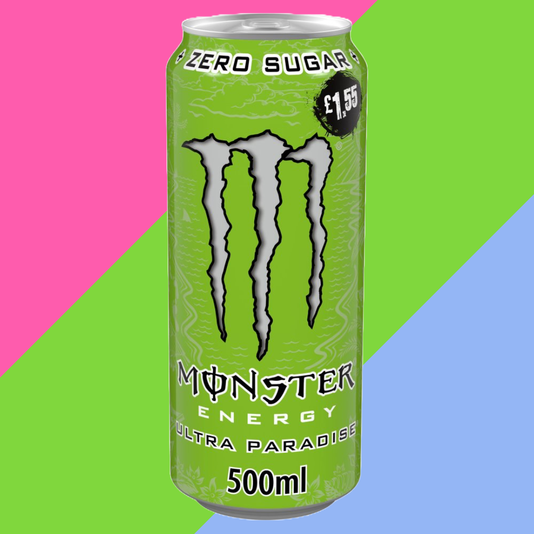 Monster Energy Drink Ultra Paradise Zero Sugar 12 x 500ml PM £1.55