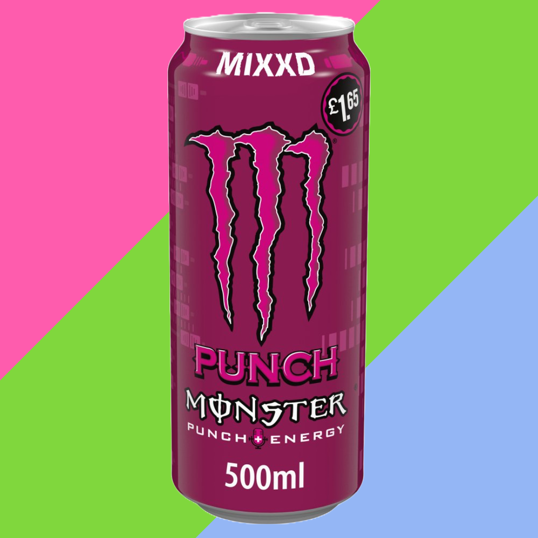 Monster Energy Drink Mixxd Punch 12 x 500ml PM £1.65