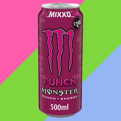 Monster Energy Drink Mixxd Punch 12 x 500ml PM £1.65