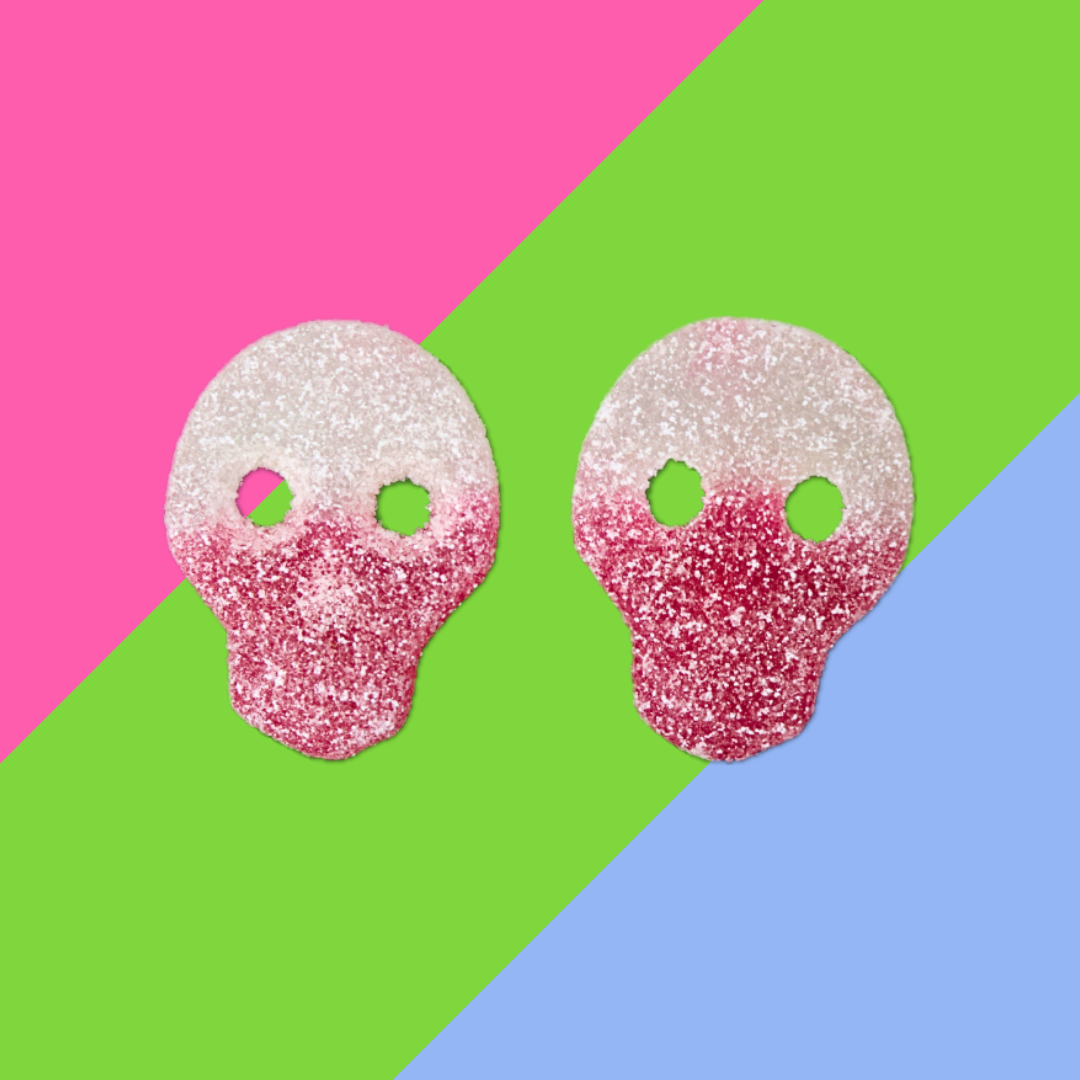 Candycrave Vegan Red and White Skulls 2kg