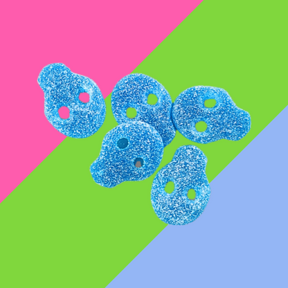 Candycrave Vegan Fizzy Blue Skulls 2kg