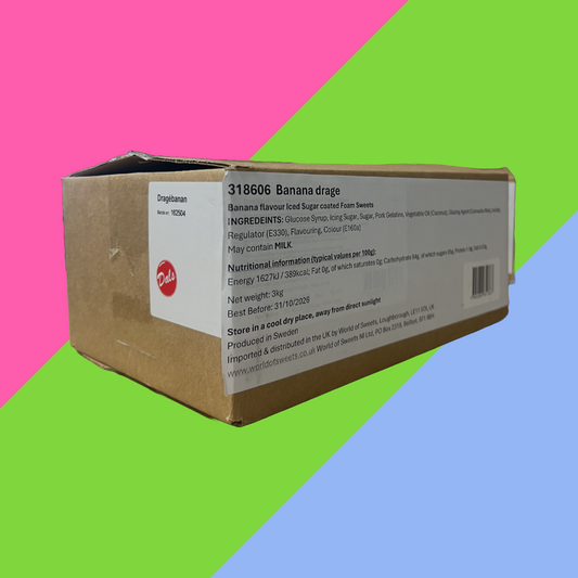 Drage Banana 3kg (Swedish Candy)