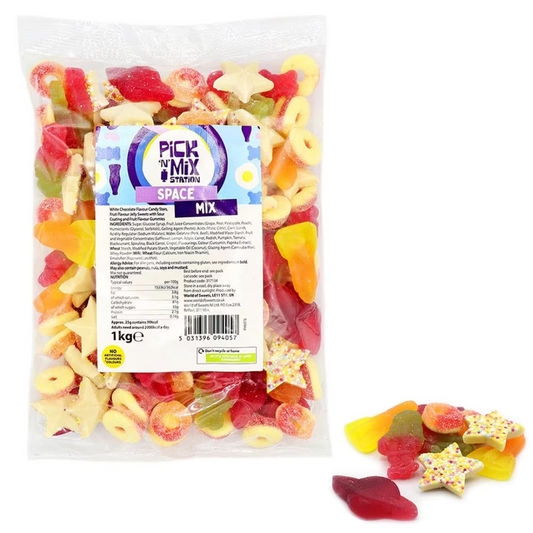 Pick n Mix Station Space Mix 1kg Bag (KINGSWAY)
