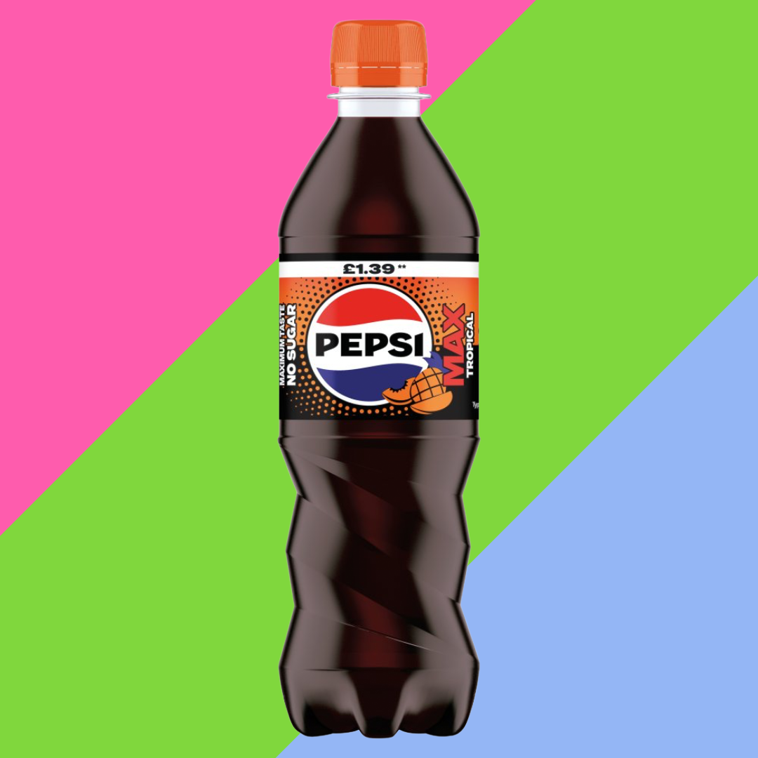 Pepsi Max Tropical Bottle PMP 12x500ml