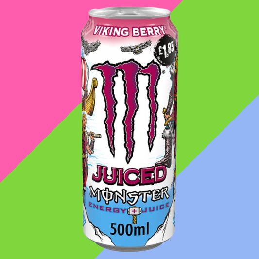 Monster Energy Drink Viking Berry 12x500ml PM £1.85 Can
