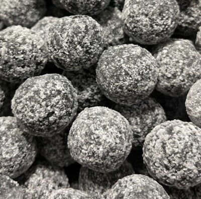 BALLS BLACK EXTREME SOUR SWEETS 3KG (V)